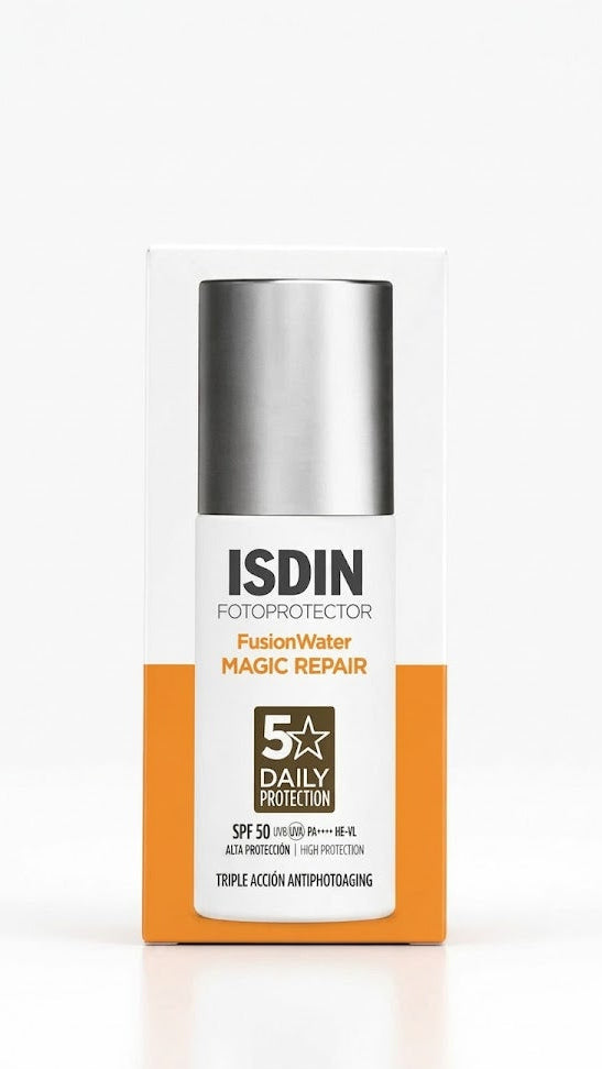ISDIN Fotoprotector FusionWater Magic Repair SPF 50 – 50 ml