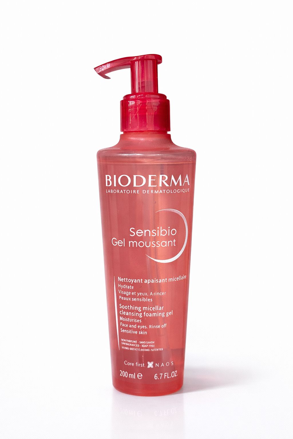 Bioderma Sensibio Foaming Gel Cleanser – Gentle Hydrating Face Wash for Sensitive Skin (200ml)