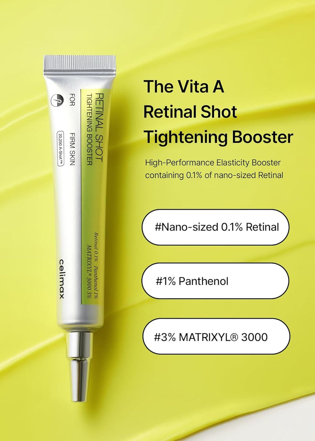 Celimax Retinal Shot Tightening Booster – Firming & Anti-Wrinkle Treatment (15ml)