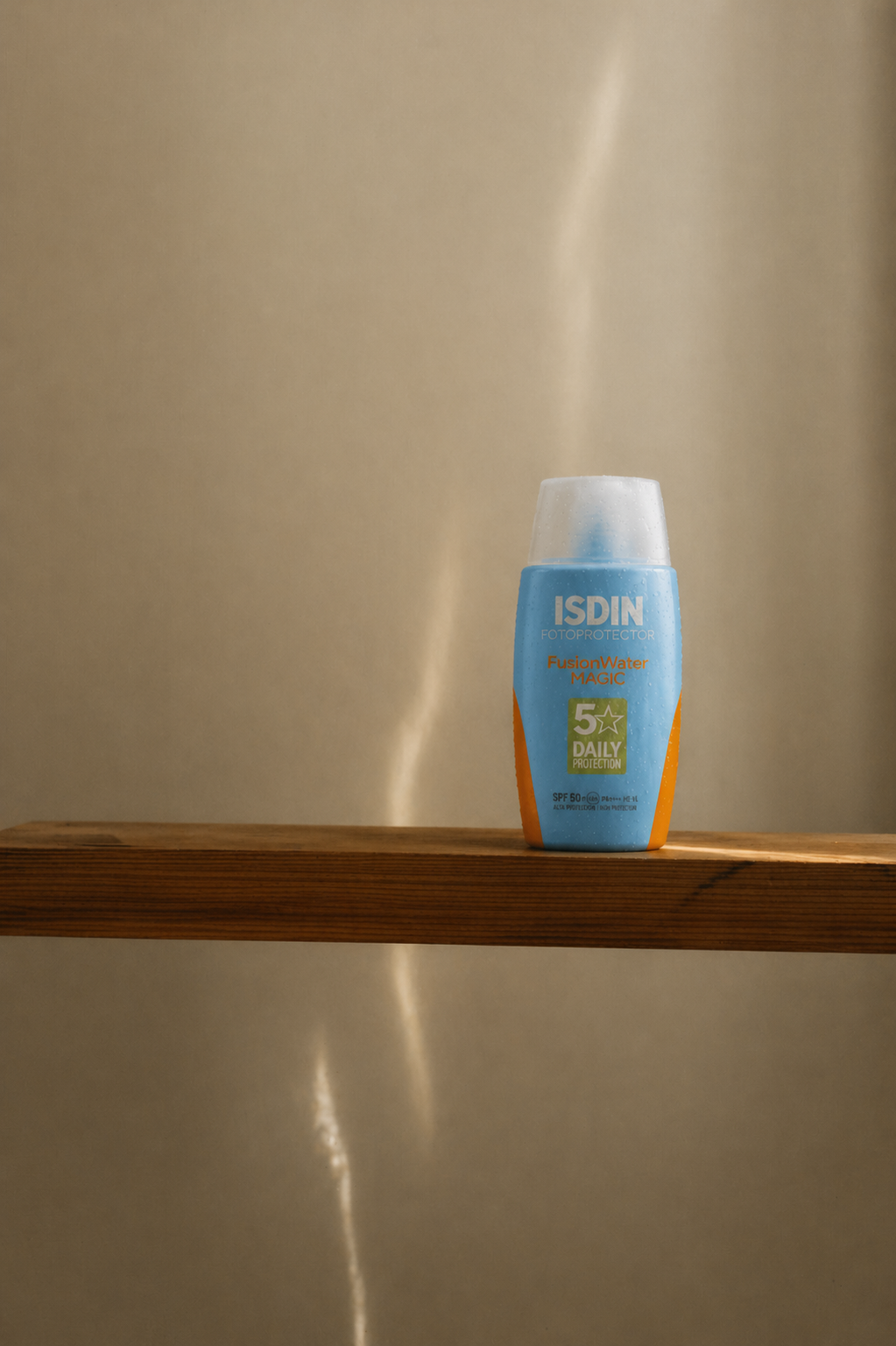 ISDIN Fotoprotector FusionWater Magic SPF 50 – High Protection Sunscreen – 50ml