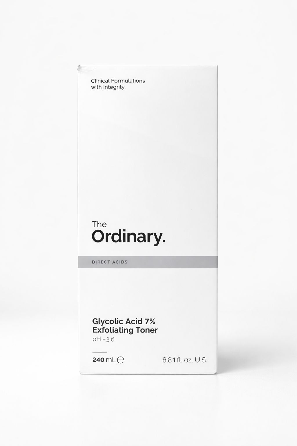 The Ordinary Glycolic Acid 7% Exfoliating Toner – 240 ml