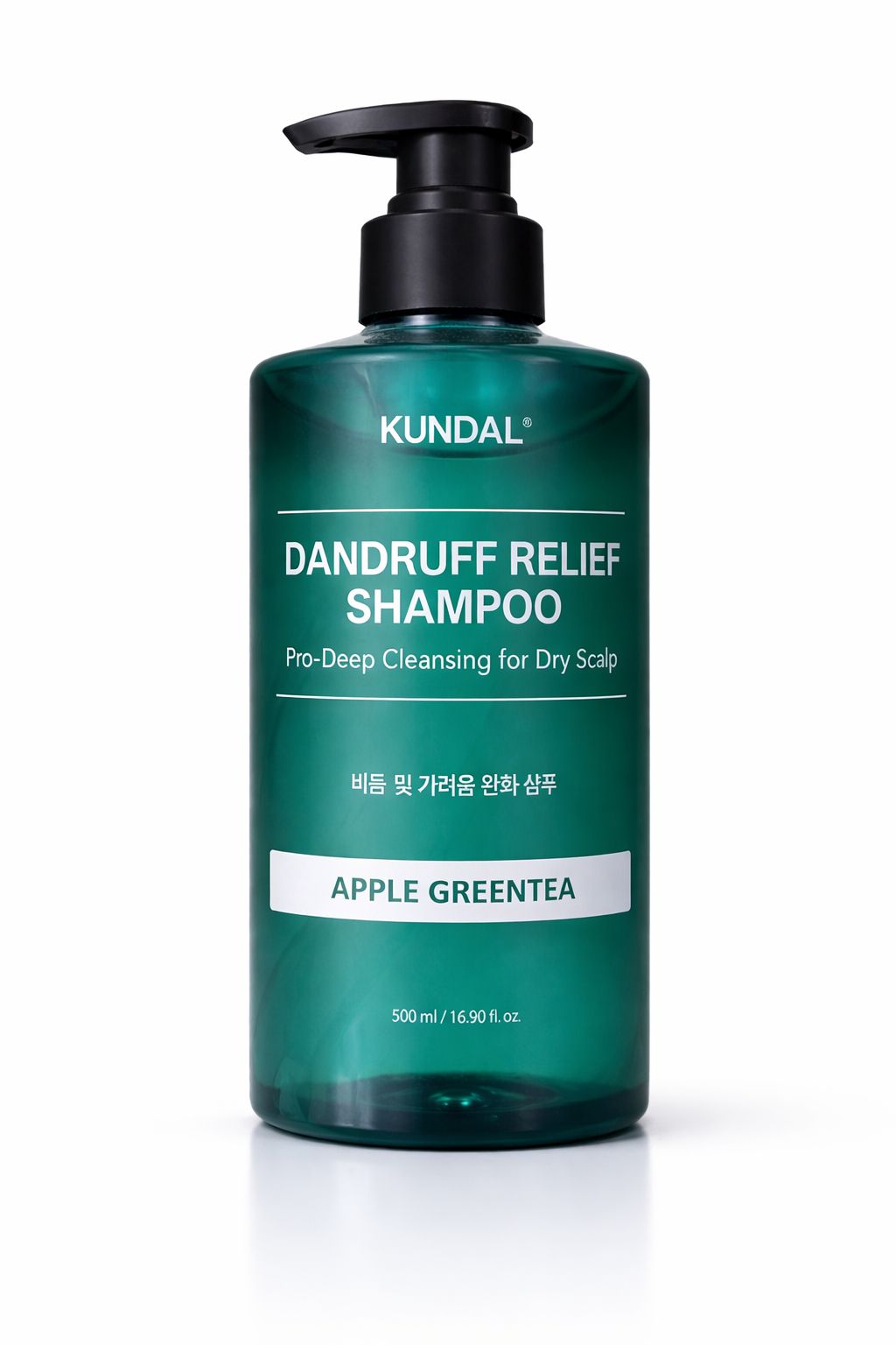 KUNDAL Dandruff Relief Shampoo – Apple Greentea – 500ml