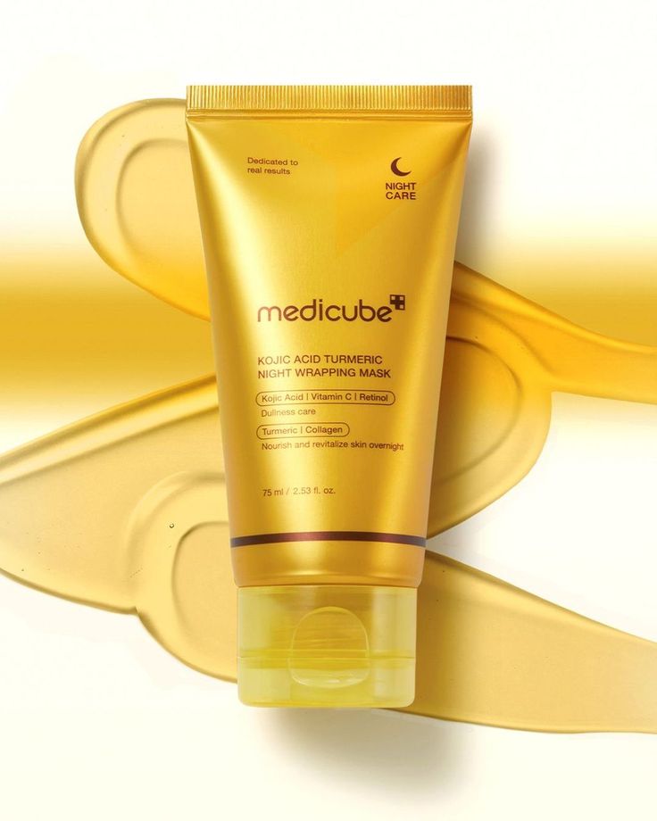 Medicube Kojic Acid Turmeric Night Wrapping Mask – 75 ml