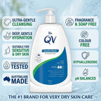 QV Gentle Wash – Soap-Free Moisturizing Body Cleanser