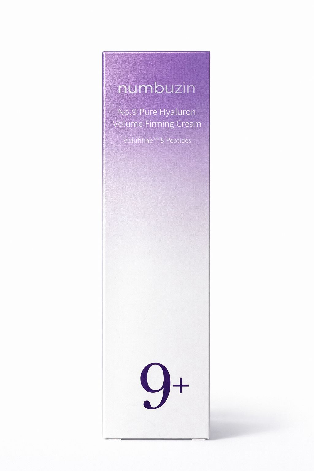 numbuzin No.9 Hyaluron Volume Firming Cream – Plumping & Anti-Aging Moisturizer with Peptides (9+)