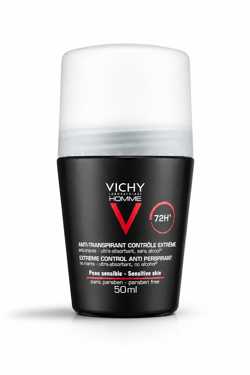 VICHY HOMME DEODORANT ANTI-TRANSPIRANT 72H - ROLL-ON