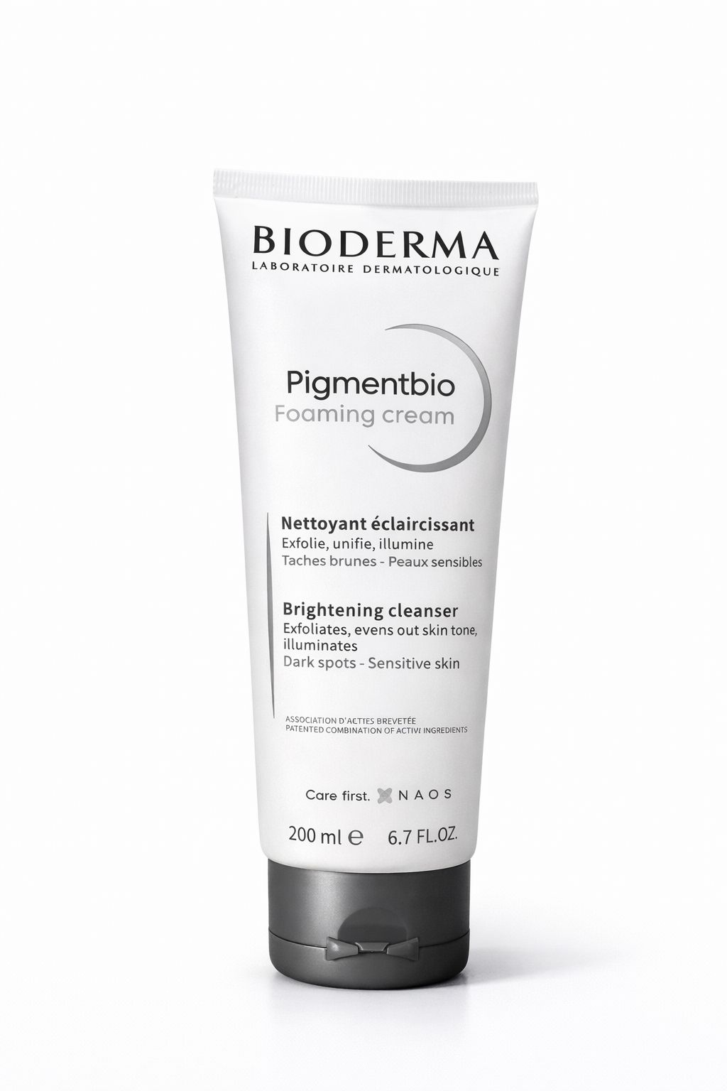 Bioderma Pigmentbio Foaming Cream – Brightening Cleanser for Dark Spots & Uneven Skin Tone (200ml)