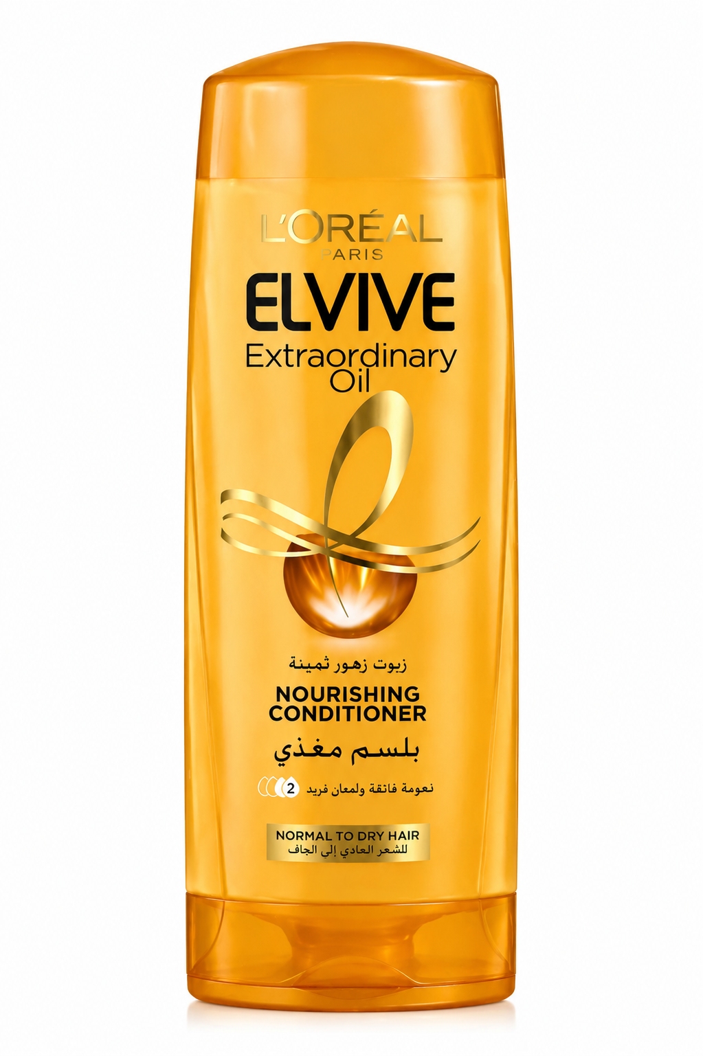 L’Oréal Elvive Extraordinary Oil Nourishing Conditioner – Normal to Dry Hair, Deep Hydration & Softness