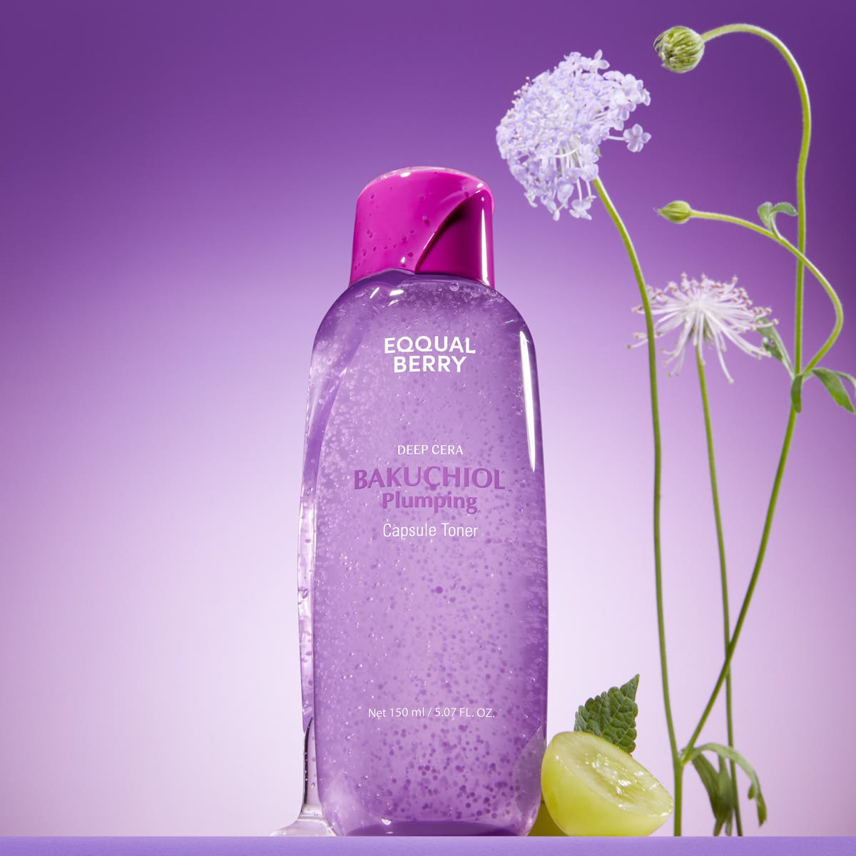 Equalberry Bakuchiol Plumping Capsule Toner – 150 ml