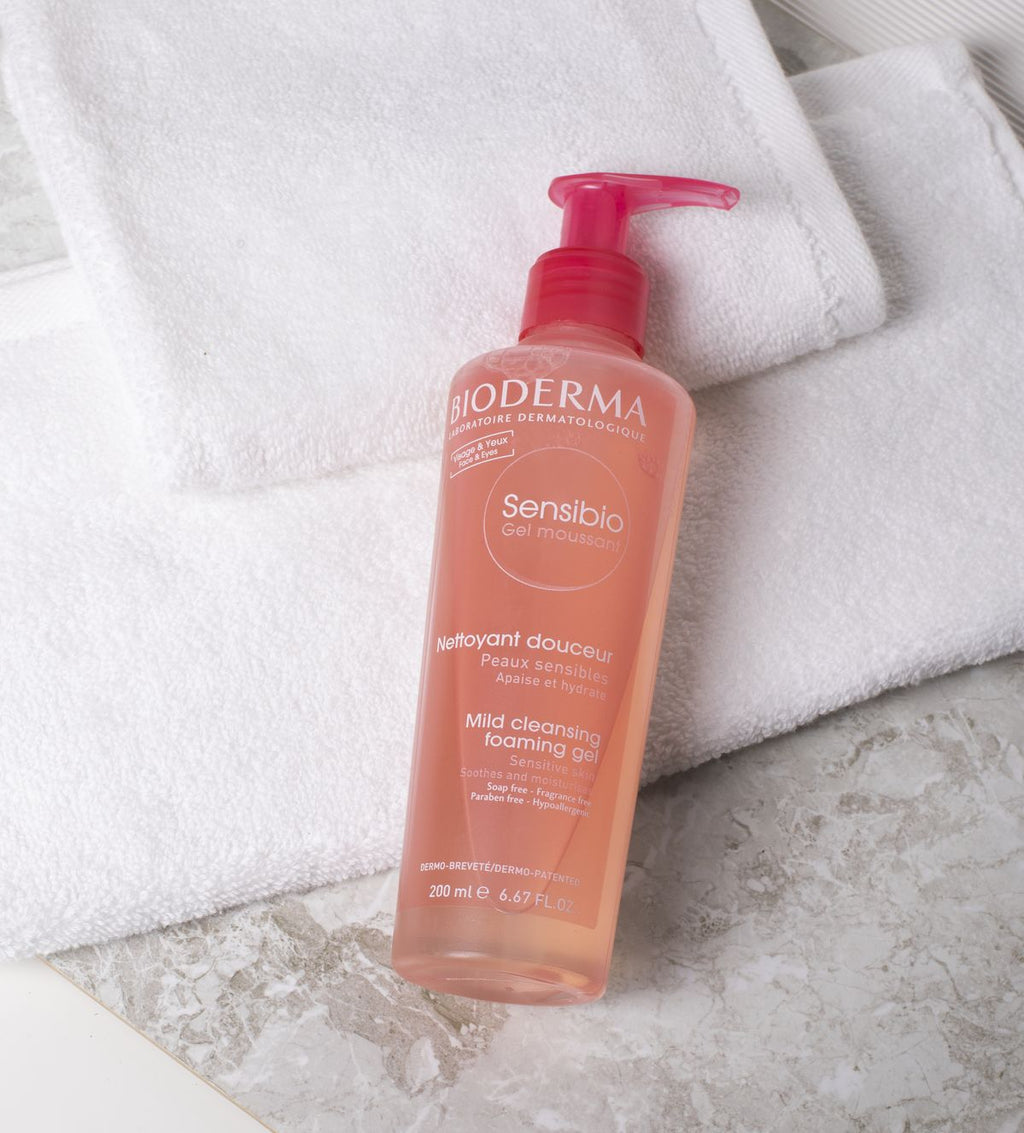 Bioderma Sensibio Foaming Gel Cleanser – Gentle Hydrating Face Wash for Sensitive Skin (200ml)