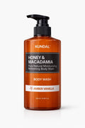 KUNDAL Honey & Macadamia Moisturizing Body Wash Amber Vanilla 500ml