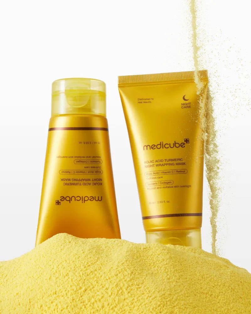 Medicube Kojic Acid Turmeric Night Wrapping Mask – 75 ml