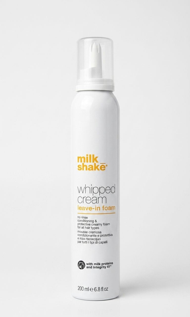MilkShake Whipped Cream Leave-In Foam – For All Hair Types – 200ml