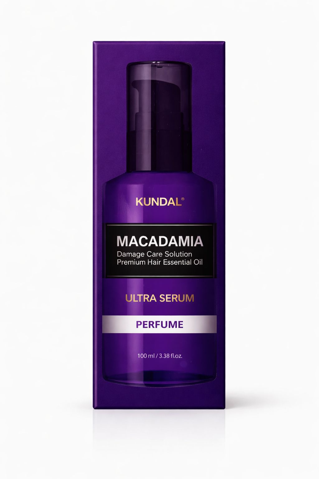 KUNDAL Macadamia Damage Care Solution Premium Hair Essential Oil Ultra Serum – Perfume – 100ml